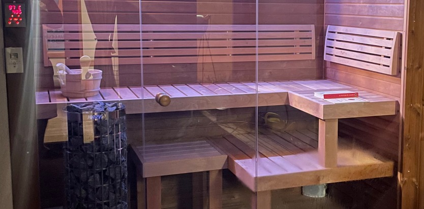 Exteriérová fínska sauna 11