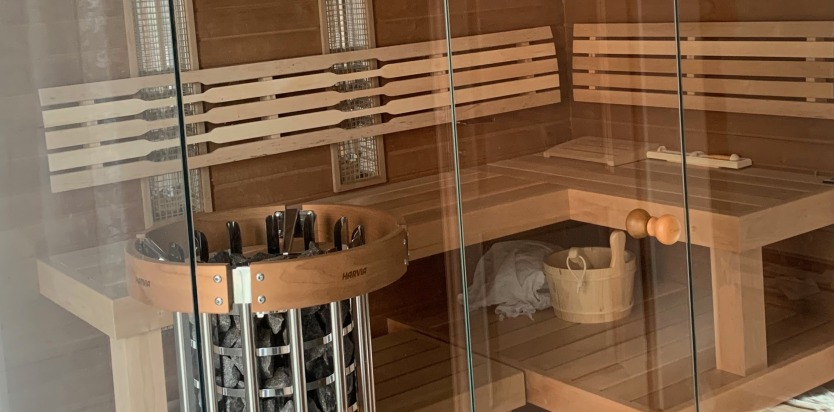 Interiérová kombinovaná sauna 10