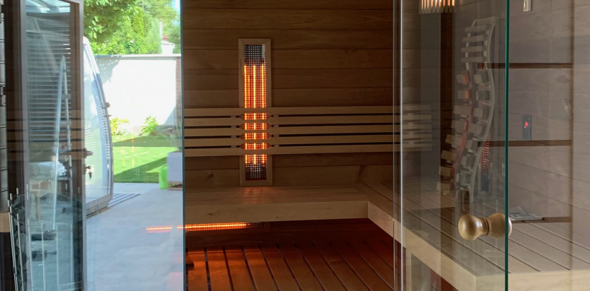 Kombinovaná sauna domáca