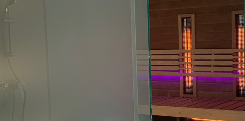 Kombinovaná sauna infra +fínska