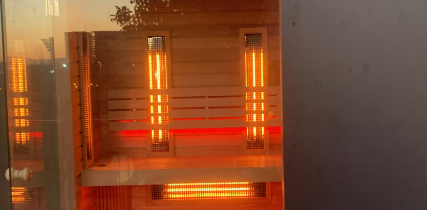Exteriérová kombinovaná sauna exclusive